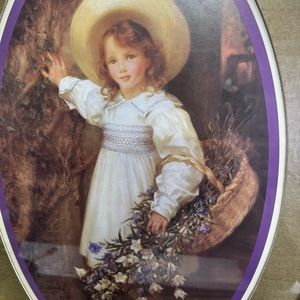 framed wall pictures for living room Of Girl In White Dress